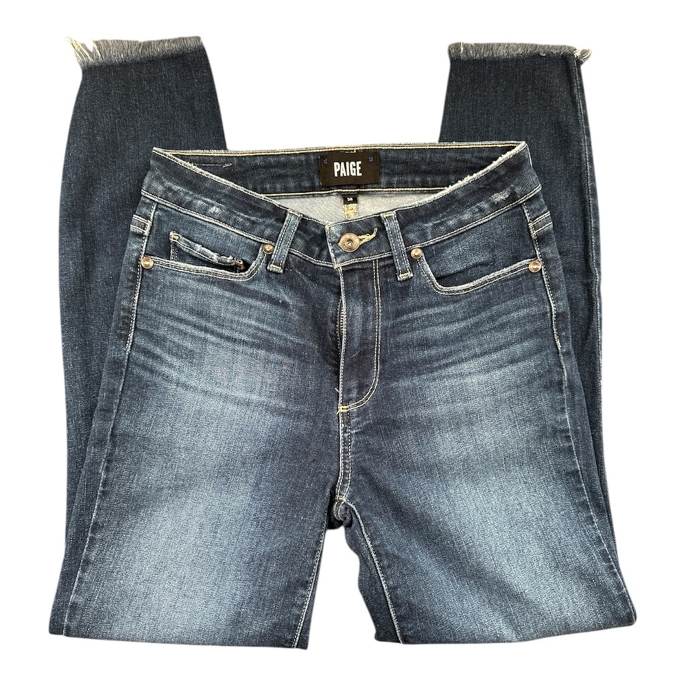 PAIGE Hoxton Ankle Jeans Size 26 - Picture 6 of 13